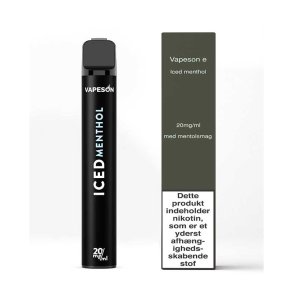 VAPESON E DISPOSABLE - ICED MENTHOL 20MG