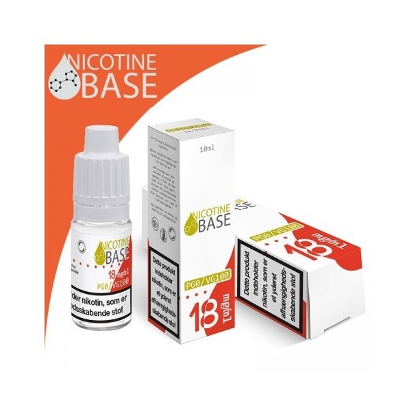 10 ML  Nicotin boost ren VG 18mg