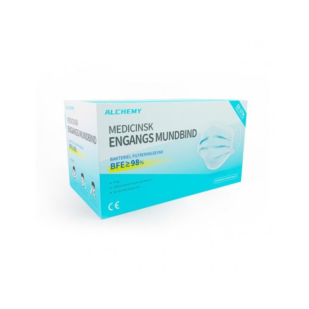 Mundbind Type IIR Disposable Mouthpiece 50stk