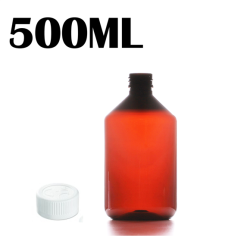 PET Flaske 500ml med skruelg