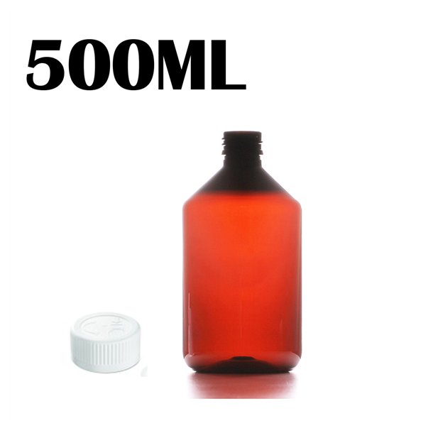 PET Flaske 500ml med skruelg