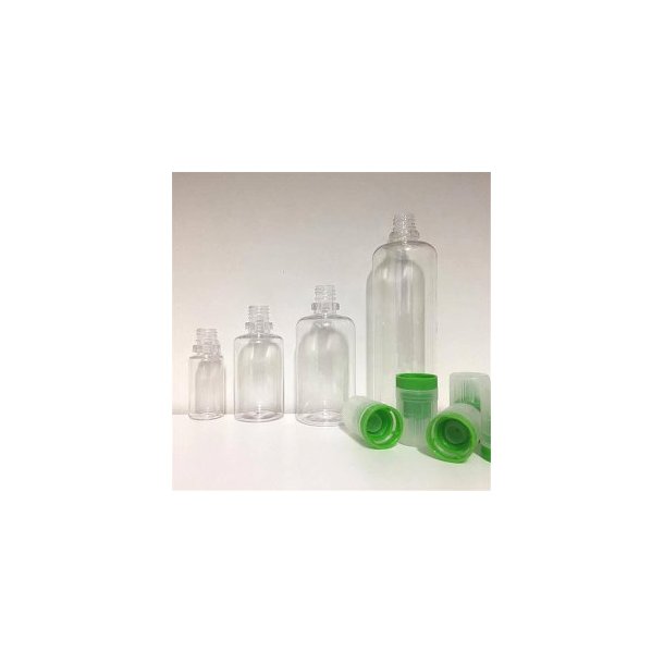 50 ML Pet flaske (Glasklar)