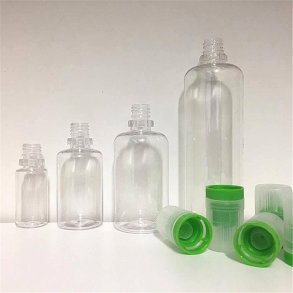 60 ML Pet flaske (glasklar)