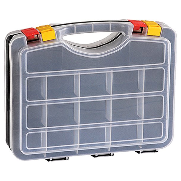 Kuffert med 2 sider 33*22*8cm