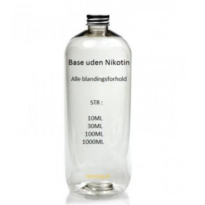 1000 ML base 0MG 100%VG