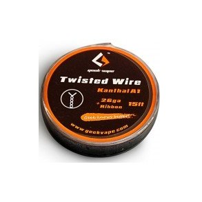 5m GeekVape Twisted Atomizer DIY Kanthal KA1 Tape Wire (26GA + Ribbon)