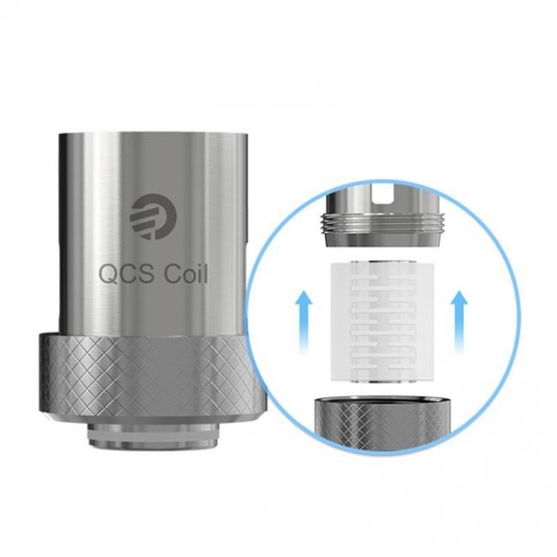 5pcs QCS Head for Cubis Pro - 0,25 Ohm