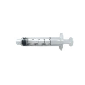 Sprjte 5Ml m/gummi Luer Lock 