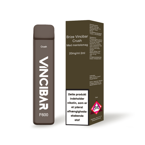 Brize Vincibar Crush 20mg/ml (tidl. ZOVOO Vincibar Menthol Crush)