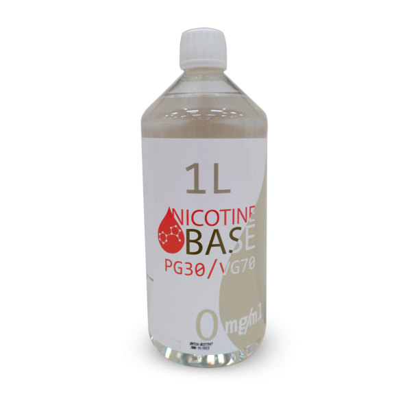 1000 ML base 0MG 70vg/30pg