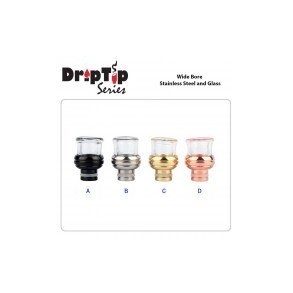 Wide Bore Stainless Steel and Glass