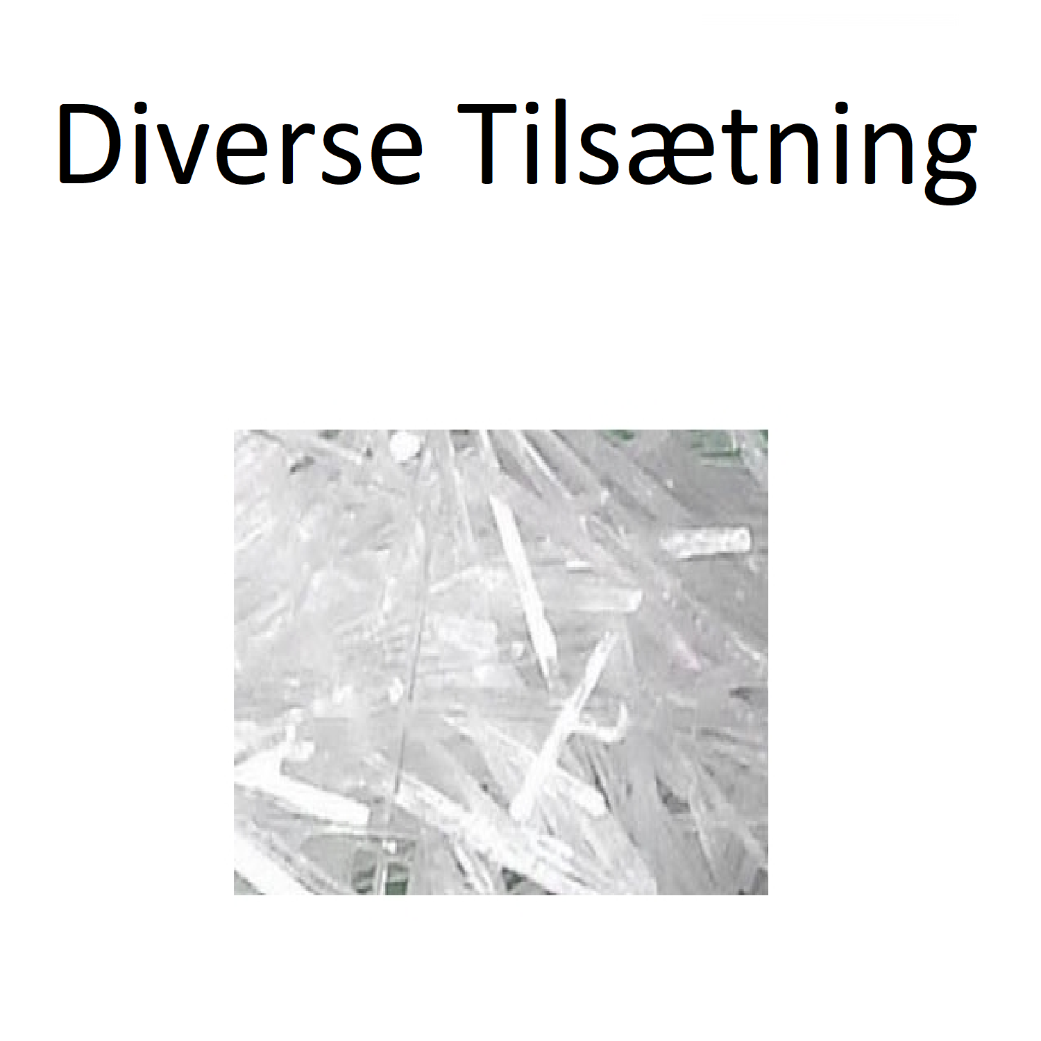 Diverse tilsætningstoffer / Aroma