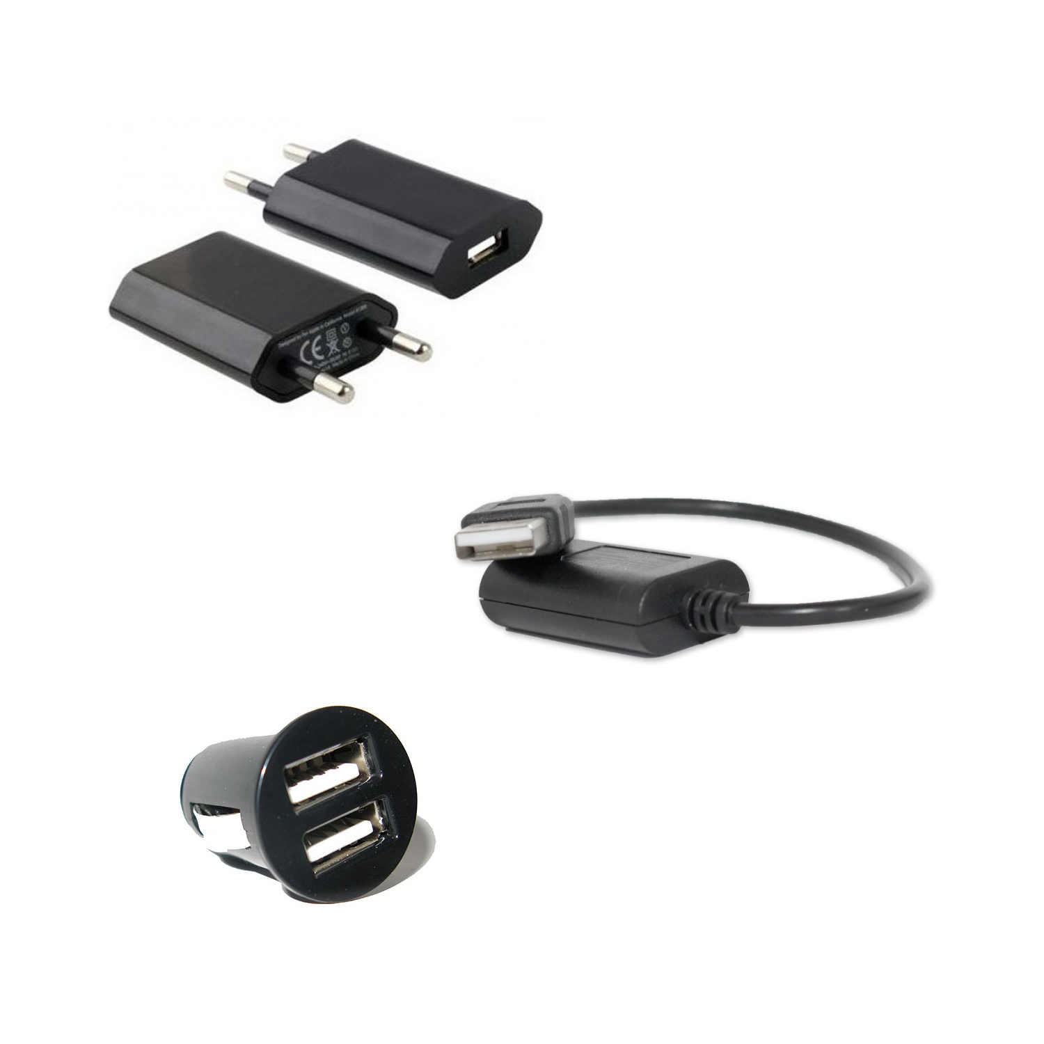 Diverse oplader/stik