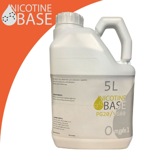 Basevske 5000ml uden nikotin