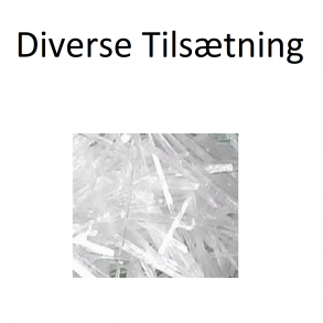 Diverse tilsætningstoffer / Aroma