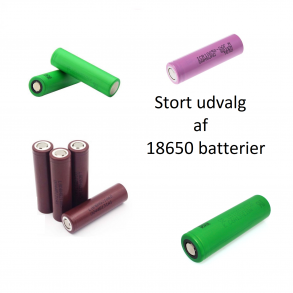 18650 Batterier